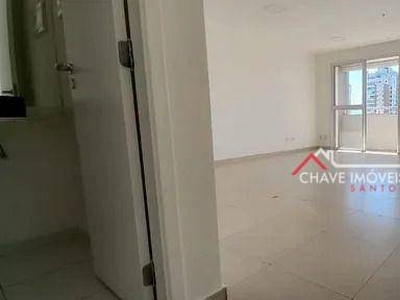 Sala em Boqueirão, Santos/SP de 44m² para locação R$ 2.900,00/mes