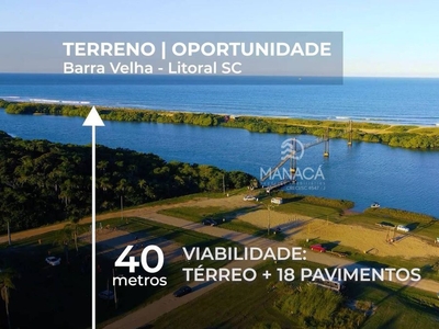 Terreno em , Barra Velha/SC de 627m² à venda por R$ 938.000,00
