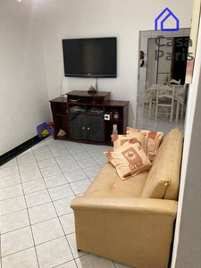 Apartamento De 1 Quarto Com Sacada, Garagem E Elevador À Venda Na Vila Guilhermina Em Praia Grande/sp.