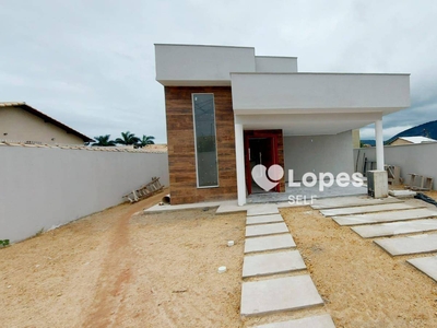 Casa em Jardim Atlântico Leste (Itaipuaçu), Maricá/RJ de 132m² 3 quartos à venda por R$ 659.000,00