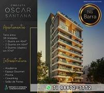 Apartamento com 1 Quarto à venda, 46m² - Barra