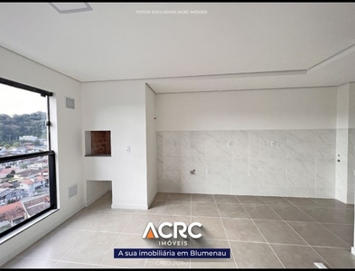 Apartamento no Bairro Velha em Blumenau com 2 Dormitórios (1 suíte) e 64.5 m²