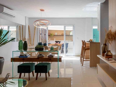 Casa em Condomínio com 3 quartos à venda no bairro Sítios Santa Luzia, 160m²
