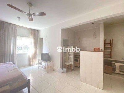 Kitnet à venda, 31 m² por r$ 235.000,00 - gonzaga - santos/sp