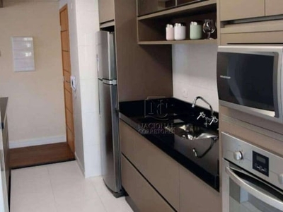 Apartamento com 3 dormitórios à venda, 82 m² por R$ 578.000,00 - Parque das Nações - Santo André/SP