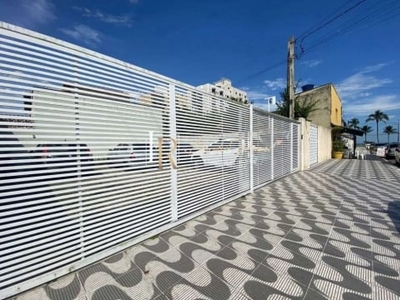 Casa em condomínio fechado com 2 quartos para alugar na rua são lourenço, jardim real, praia grande, 65 m2 por r$ 2.000