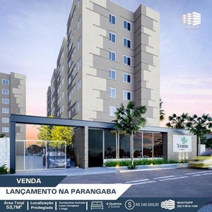 Apartamento com 2 quartos e lazer completo à venda, 53 m² por R$ 240.000,00 - Parangaba -