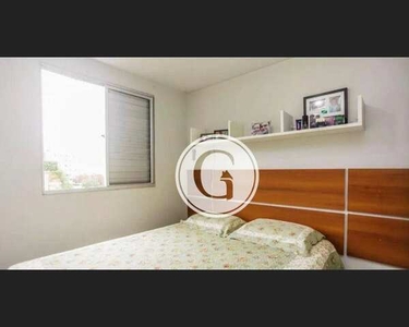 Apartamento com 02 dormitórios mobiliado à venda, 48 m², condomínio com lazer completo - F