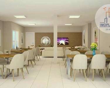 Apartamento com 1 dormitório à venda, 42 m² por R$ 280.000,00 - Guilhermina - Praia Grande
