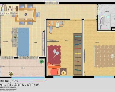 Apartamento com 2 dormitórios à venda, 38 m² por R$ 220.400,00 - Cidade Patriarca - São Pa