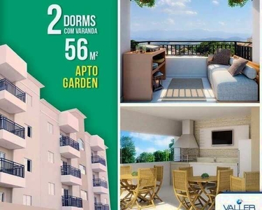 Apartamento com 2 dormitórios à venda, 56 m² por R$ 220.000,00 - Jardim Bela Vista - Jacar