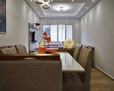 Apartamento com 2 dorms, Caiçara, Praia Grande - R$ 295 mil, Cod: 10407