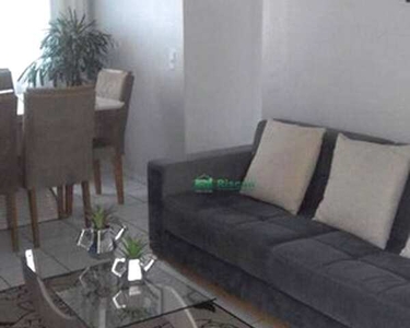 Apartamento com 3 dormitórios à venda, 58 m² por R$ 245.000 - Parque Pinheiros - Taboão da