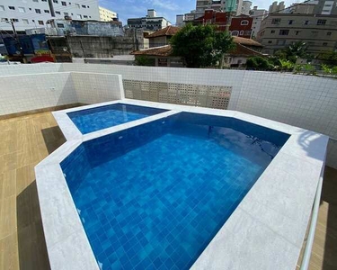 Apartamento para venda tem 58 metros quadrados com 2 quartos em Mirim - Praia Grande - SP