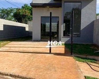 Casa com 2 dormitórios à venda, 50 m² por R$ 240.000,00 - Loteamento Universitário das Amé