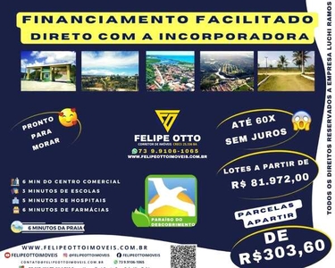 TERRENO RESIDENCIAL em SANTA CRUZ CABRÁLIA - BA, LOTEAMENTO PARAÍSO DO DESCOBRIMENTO