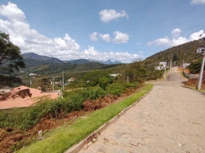 Maravilhoso terreno com topografia favorável em condomínio fechado - albuquerque, teresópolis - 250 mil