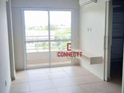 Apartamento com 1 dormitório para alugar, 34 m² por r$ 2.250,00/mês - vila amélia - ribeirão preto/sp