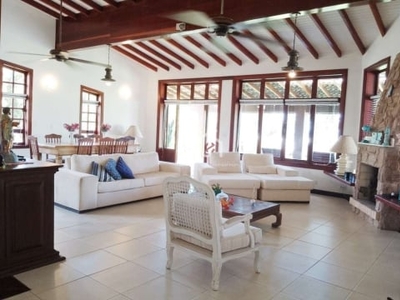 Casa em condomínio fechado com 6 quartos à venda na praia da lagoinha, ubatuba por r$ 8.300.000