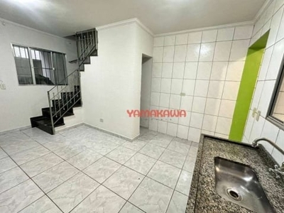 Sobrado com 2 dormitórios para alugar, 75 m² por r$ 1.650,00/mês - itaquera - são paulo/sp