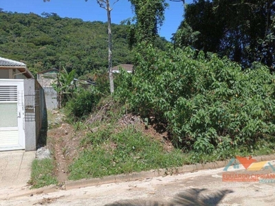 Terreno à venda, 387 m² por r$ 300.000,00 - verde mar - caraguatatuba/sp