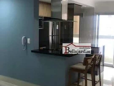 Apartamento com 2 dormitórios para alugar, 62 m² - Jardim - Santo André/SP