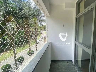 Apartamento com 3 dormitórios para alugar, 90 m² por R$ 5.129,15/mês - Alphaville - Santan