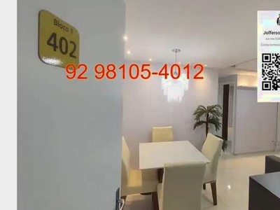 Apartamento para aluguel possui 43 metros quadrados com 2 quartos em Lírio do Vale - Manau
