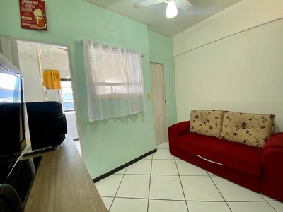 Kitnet em Cidade Ocian, Praia Grande/SP de 40m² 1 quartos para locação R$ 1.300,00/mes