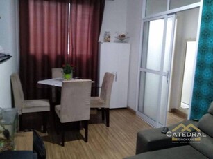 Apartamento em Recanto Quarto Centenário, Jundiaí/SP de 52m² 2 quartos à venda por R$ 259.000,00