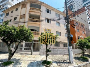 Apartamento em Vila Guilhermina, Praia Grande/SP de 48m² 1 quartos à venda por R$ 198.000,00