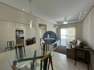 Apartamento em Vila Guilhermina, Praia Grande/SP de 63m² 2 quartos à venda por R$ 424.000,00