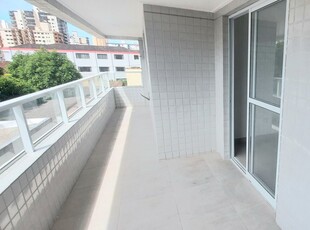 Apartamento em Vila Guilhermina, Praia Grande/SP de 69m² 2 quartos à venda por R$ 409.000,00