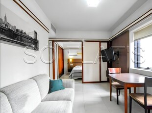Flat em Cidade Monções, São Paulo/SP de 31m² 1 quartos à venda por R$ 454.000,00