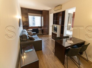 Flat em Itaim Bibi, São Paulo/SP de 38m² 1 quartos para locação R$ 6.400,00/mes