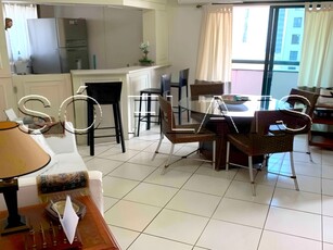 Flat em Itaim Bibi, São Paulo/SP de 40m² 1 quartos para locação R$ 3.500,00/mes