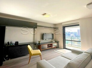 Flat em Vila Nova Conceição, São Paulo/SP de 40m² 1 quartos à venda por R$ 999.000,00
