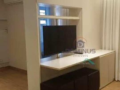 Apartamento com 1 dormitório para alugar, 50 m² por R$ 3.142,58 - Lourdes - Belo Horizonte