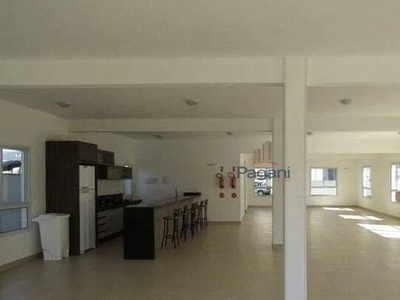 Apartamento com 2 dormitórios para alugar, 55 m² por R$ 1.865,00/mês - São Sebastião - Pal