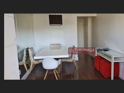 Apartamento com 2 dormitórios para alugar, 59 m² por R$ 2.021,00/mês - Vila Milton - Guaru