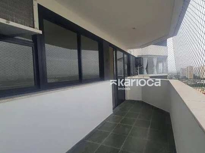 Apartamento com 3 dormitórios para alugar, 89 m² por R$ 5.255,00/mês - Recreio dos Bandeir