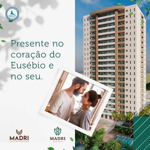 Apartamento em Centro, Eusébio/CE de 77m² 3 quartos à venda por R$ 584.200,00