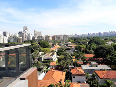 Cobertura Nova À Venda No Jardim Paulista: Projeto Arquitetônico Premiado E Vista Maravilhosa. - Reo666203