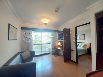 Flat em Indianópolis, São Paulo/SP de 40m² 1 quartos à venda por R$ 309.000,00