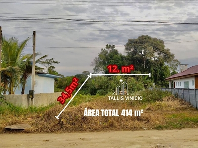 Terreno em Nereidas, Guaratuba/PR de 10m² à venda por R$ 76.000,00