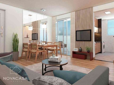 Apartamento com 2 quartos à venda no bairro Caiçaras, 49m²