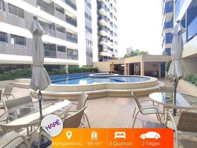 Apartamento para venda com 69 metros quadrados com 3 quartos em Mangabeiras - Maceió - AL
