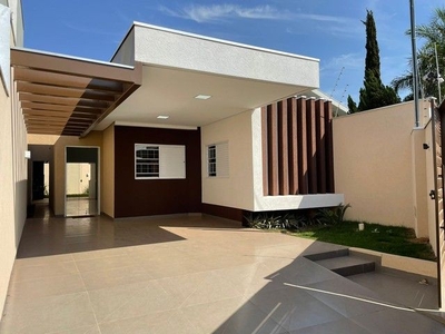 Belíssima casa nova no Vila Vilas Boas - Campo Grande - MS