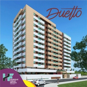 Edifício Duetto, apartamento de 2 e 3 quartos com suíte e varanda