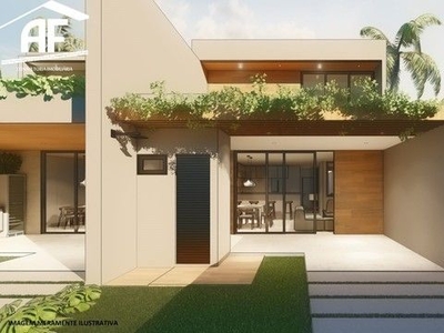 Terra de Antares III - Casa Duplex com 180m², espaço gourmet e piscina